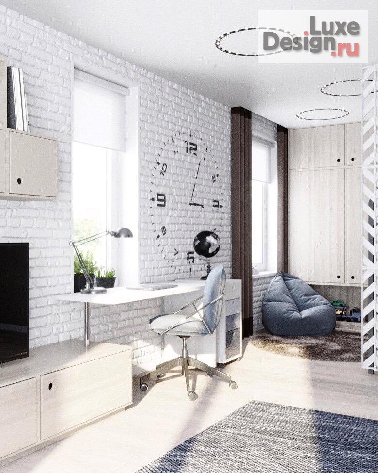 Дизайн интерьера таунхауса "Таунхаус в стиле лофт" (фото 5)