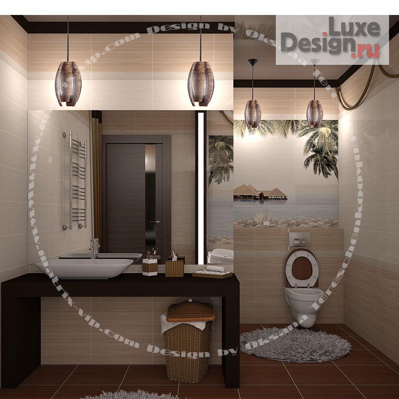 Дизайн интерьера ванной "Ванная. Индивидуальный дизайн проект" (фото 46)