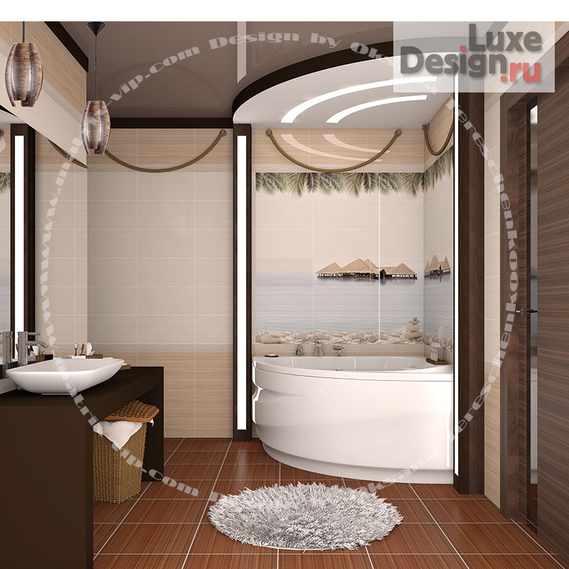 Дизайн интерьера ванной "Ванная. Индивидуальный дизайн проект" (фото 45)