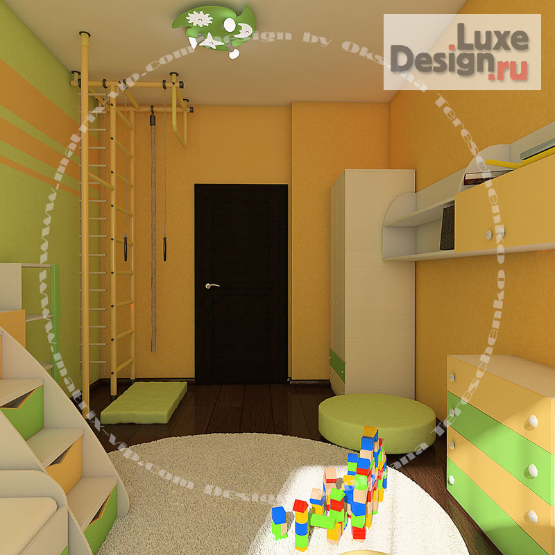 Дизайн интерьера детской "Детские. Индивидуальный дизайн проект." (фото 18)