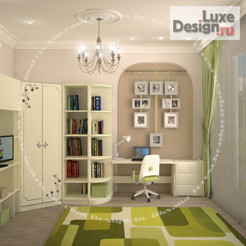 Дизайн интерьера детской "Детские. Индивидуальный дизайн проект." (фото 29)