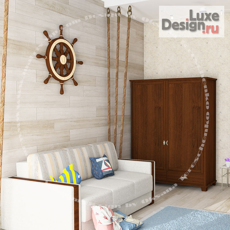 Дизайн интерьера детской "Детские. Индивидуальный дизайн проект." (фото 8)