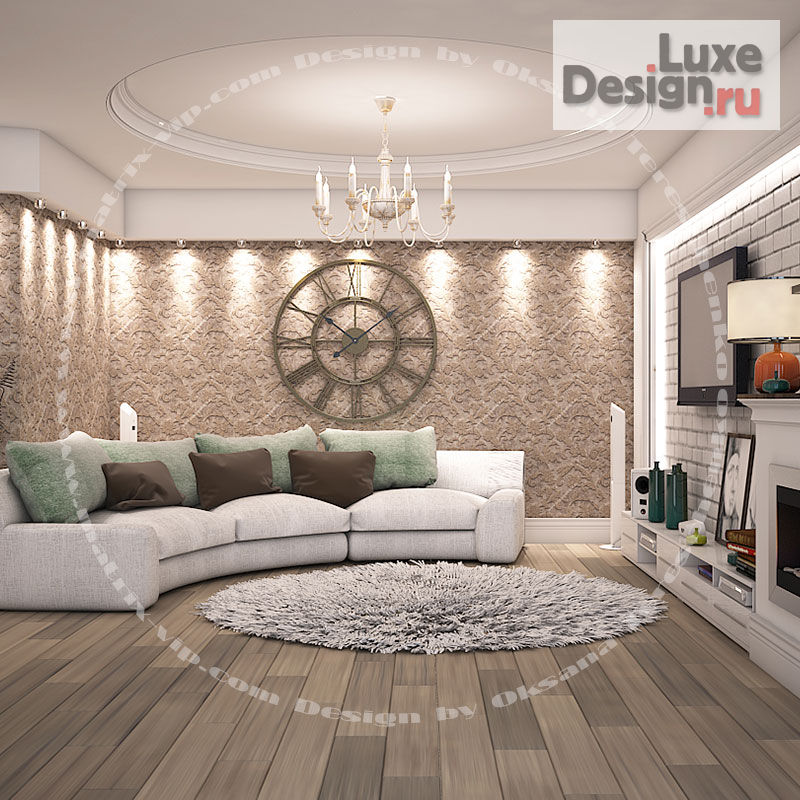 Дизайн интерьера гостиной "Гостинные. Индивидуальные дизайн проекты." (фото 22)