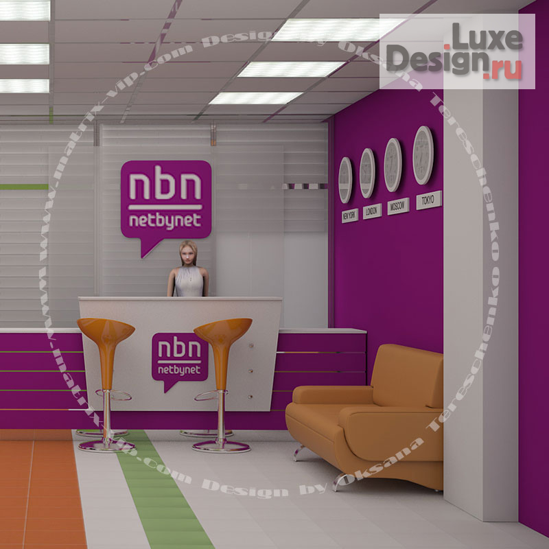 Дизайн интерьера офиса "Офисы. Индивидуальный дизайн проект." (фото 2)