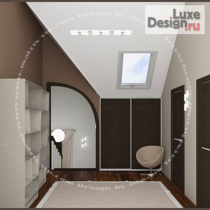 Дизайн интерьера мансарды "Мансарды. Индивидуальный дизайн проект" (фото 25)