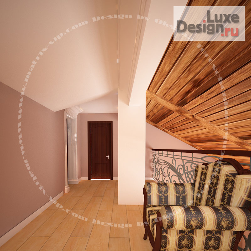 Дизайн интерьера мансарды "Мансарды. Индивидуальный дизайн проект" (фото 6)