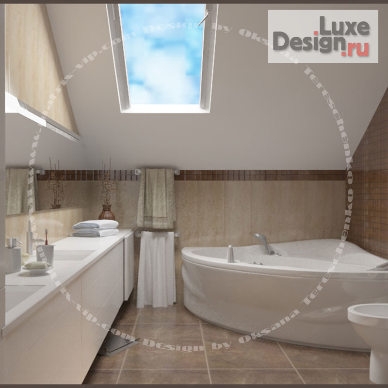 Дизайн интерьера мансарды "Мансарды. Индивидуальный дизайн проект" (фото 10)