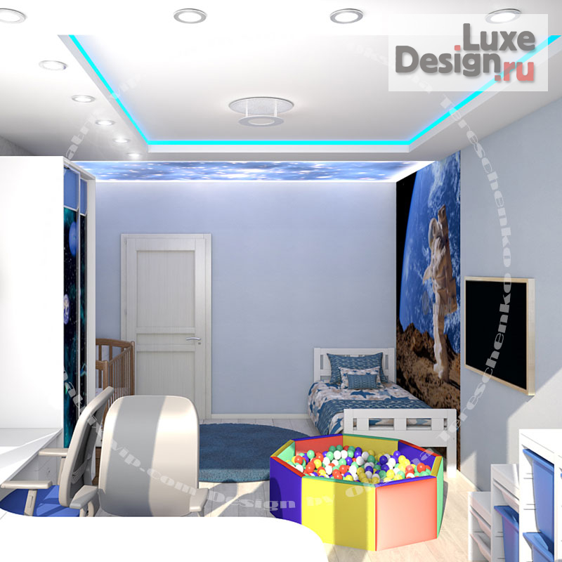 Дизайн интерьера детской "Детские. Индивидуальный дизайн проект." (фото 39)