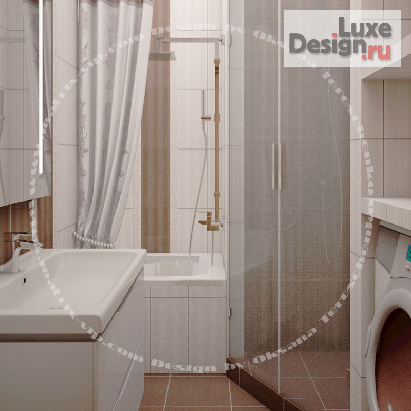 Дизайн интерьера ванной "Ванная. Индивидуальный дизайн проект" (фото 35)