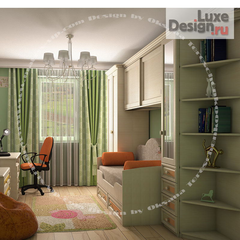 Дизайн интерьера детской "Детские. Индивидуальный дизайн проект." (фото 41)