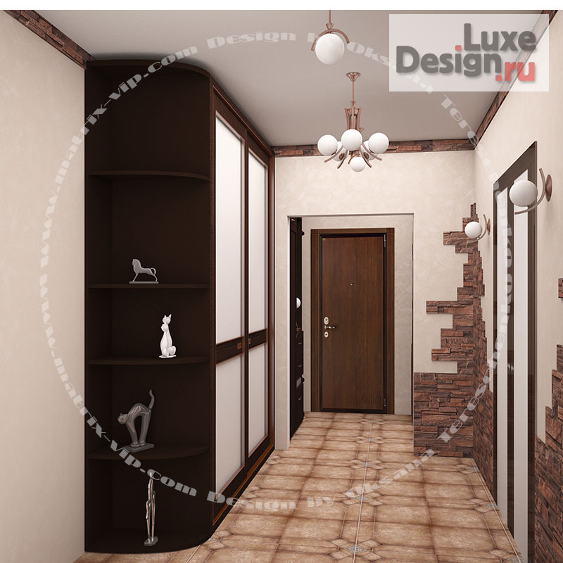 дизайн интерьера гардеробной "Прихожая. Индивидуальный дизайн проект." (фото 8)