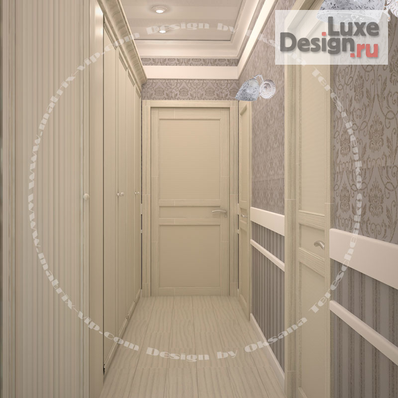 дизайн интерьера гардеробной "Прихожая. Индивидуальный дизайн проект." (фото 10)