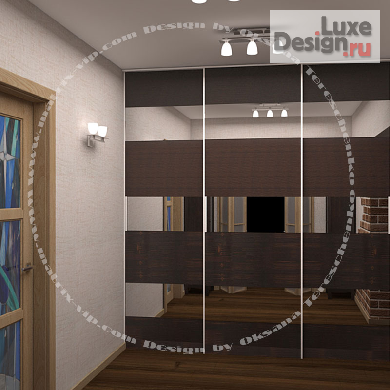 дизайн интерьера гардеробной "Прихожая. Индивидуальный дизайн проект." (фото 13)