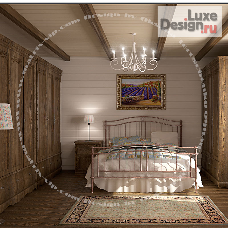 Дизайн интерьера комнаты "Спальни. Индивидуальный дизайн проект." (фото 8)