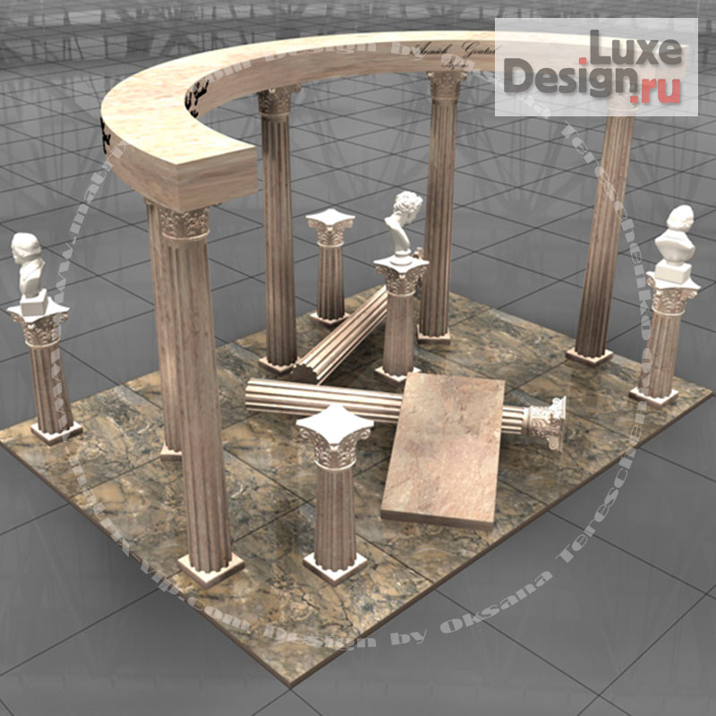 Дизайн интерьера выставки "Рекламные и выставочные стенды" (фото 5)