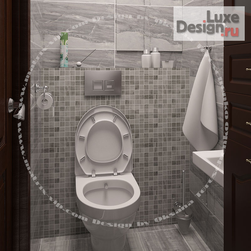 Дизайн интерьера ванной "Ванная. Индивидуальный дизайн проект" (фото 12)