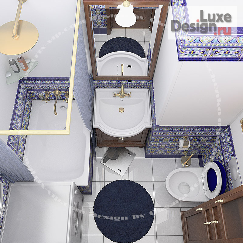 Дизайн интерьера ванной "Ванная. Индивидуальный дизайн проект" (фото 4)