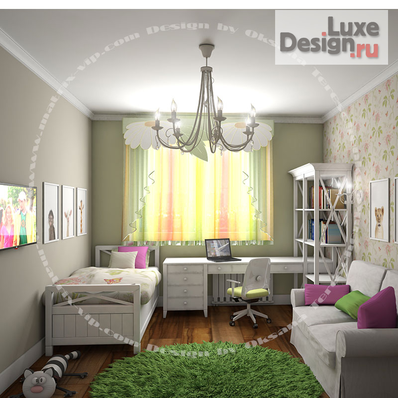 Дизайн интерьера комнаты "Спальни. Индивидуальный дизайн проект." (фото 18)