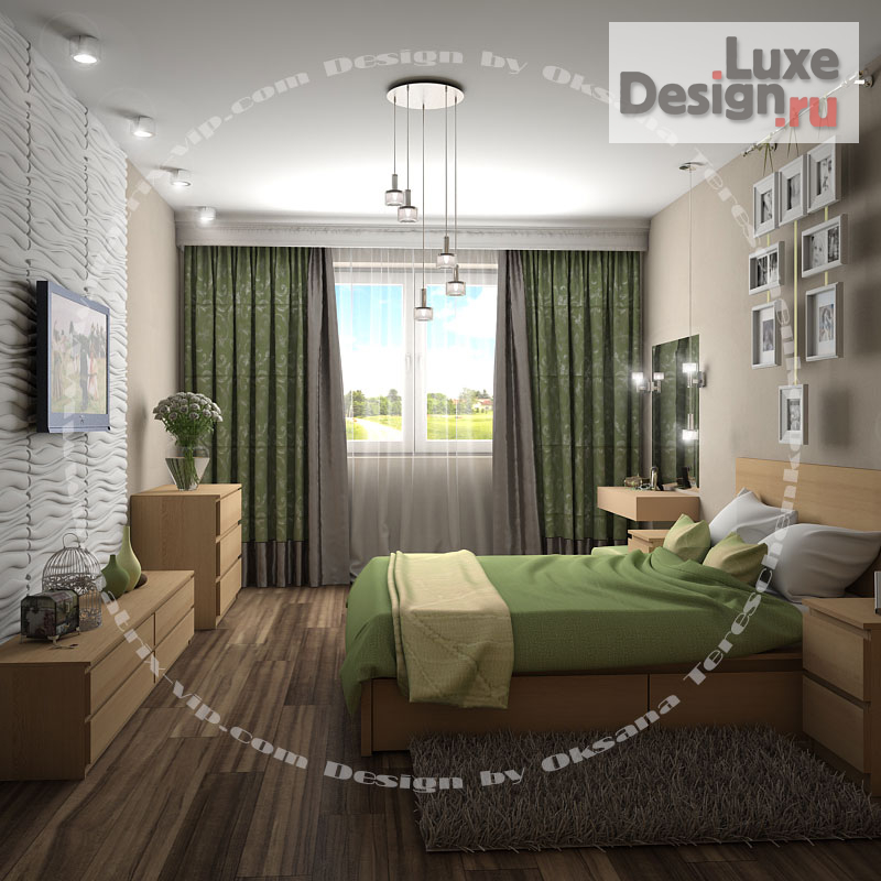 Дизайн интерьера комнаты "Спальни. Индивидуальный дизайн проект." (фото 23)