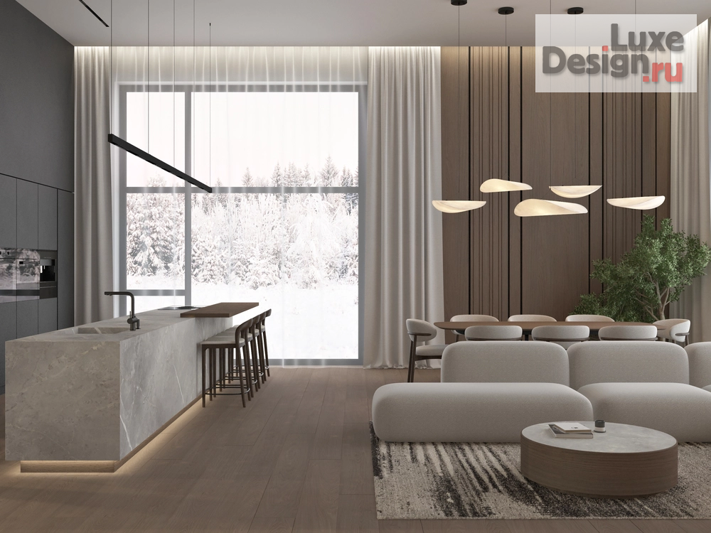 Дизайн интерьера частного дома "Современный интерьер в частном доме" (фото 12)