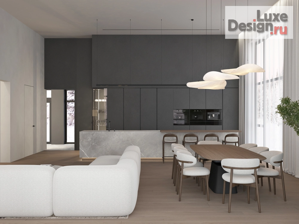 Дизайн интерьера частного дома "Современный интерьер в частном доме" (фото 14)