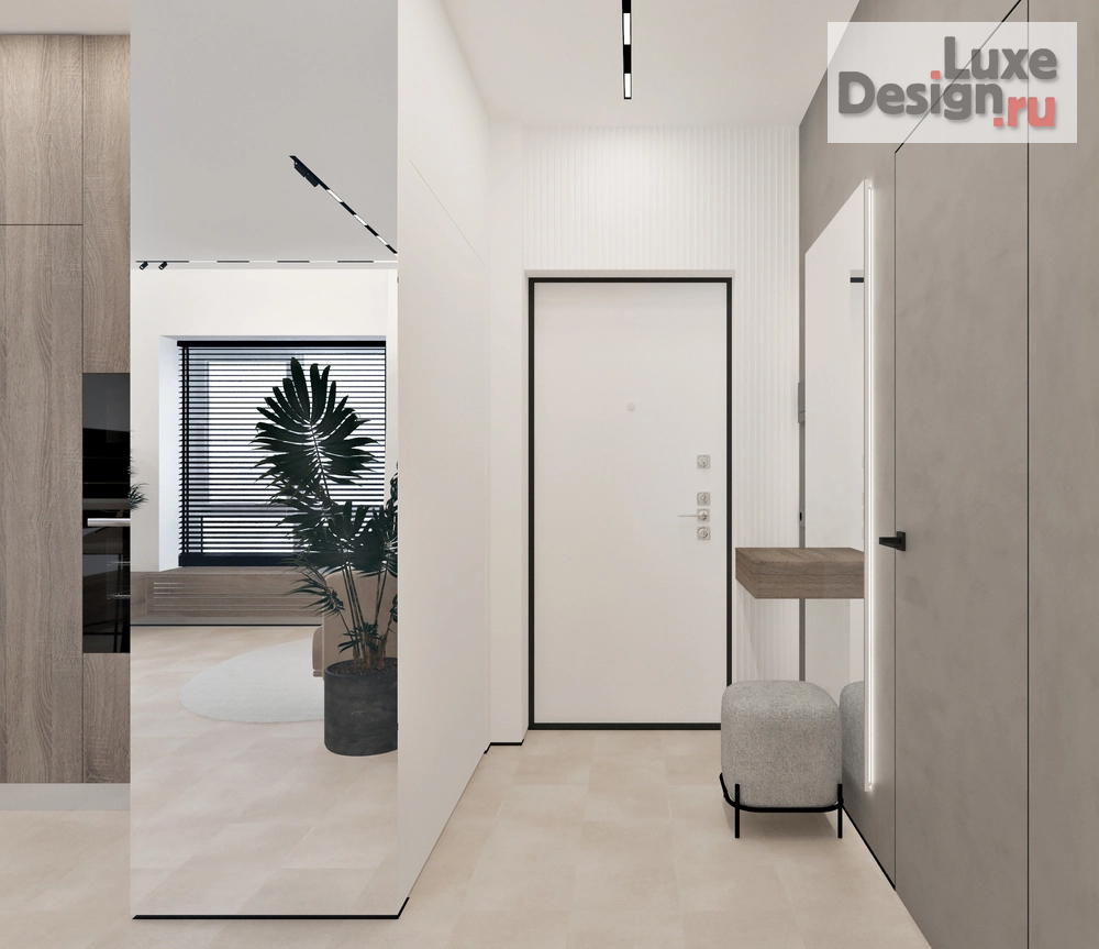 Дизайн интерьера однокомнатной квартиры "Однокомнатная квартира в ЖК Вестердам, г. Москва" (фото 7)