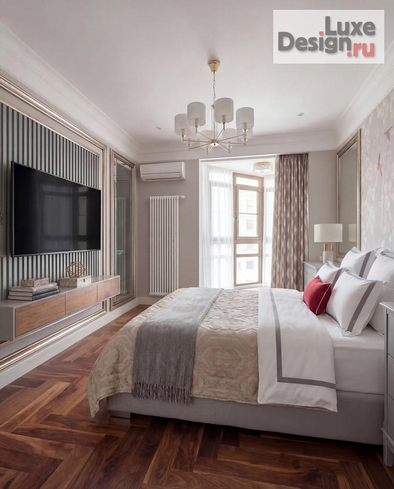 Дизайн интерьера спальни "Тихая роскошь" (фото 2)