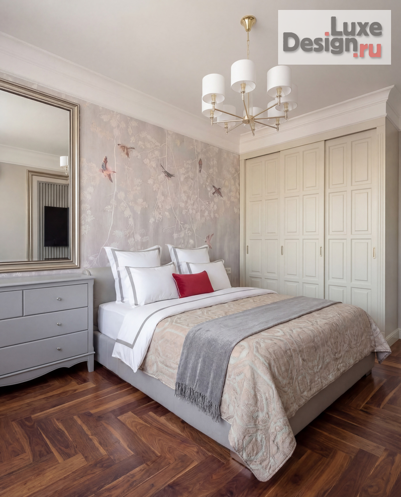 Дизайн интерьера спальни "Тихая роскошь" (фото 3)