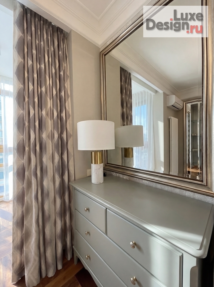 Дизайн интерьера спальни "Тихая роскошь" (фото 5)