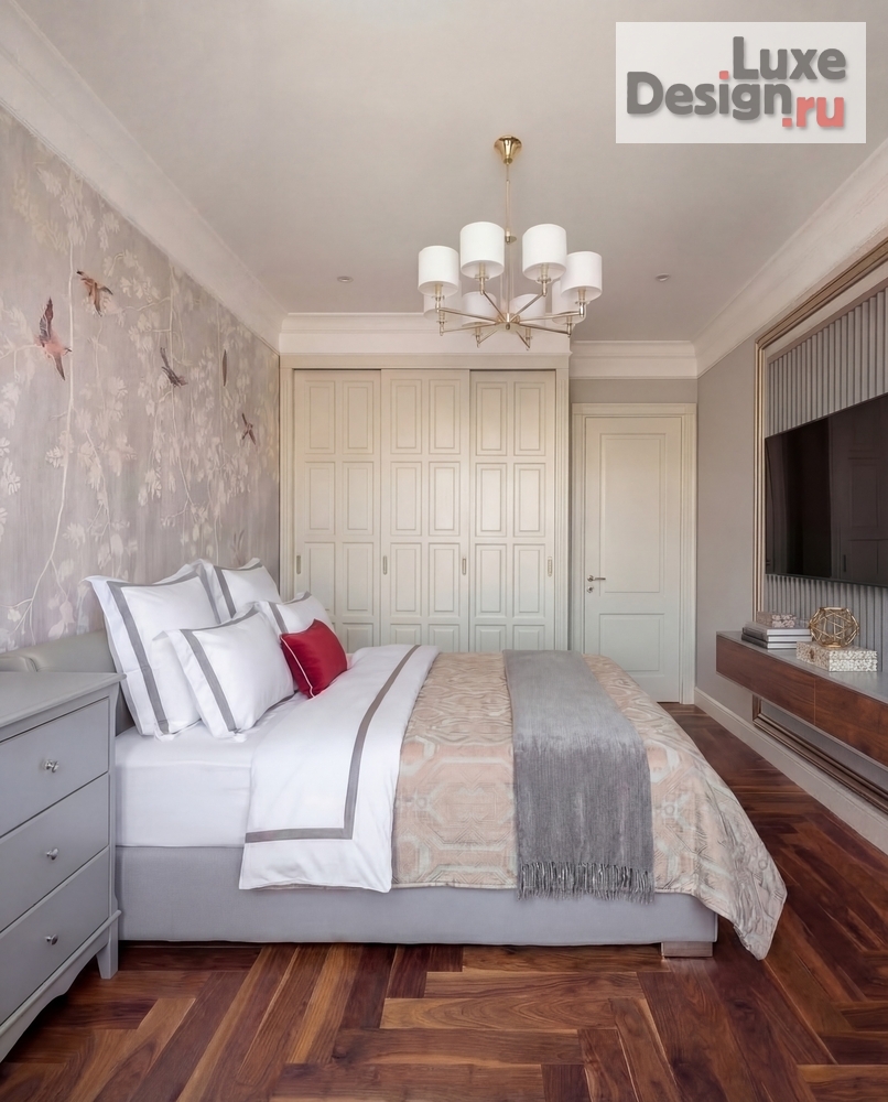 Дизайн интерьера спальни "Тихая роскошь" (фото 7)