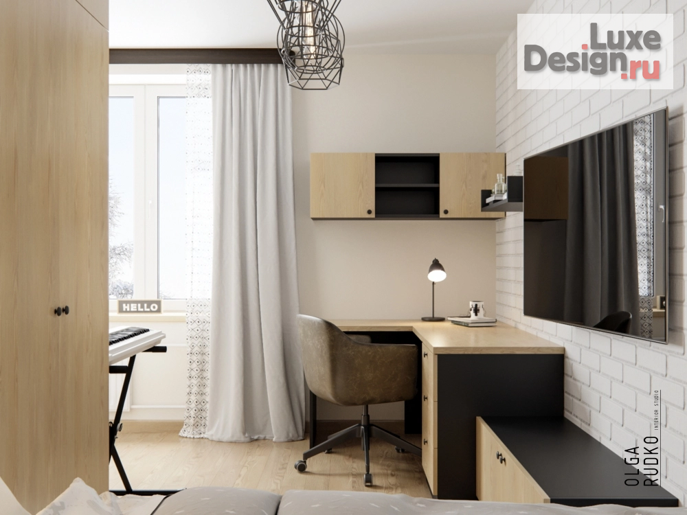 Дизайн интерьера гостиной "SIMPLY" (фото 1)