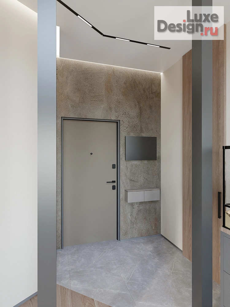 Дизайн интерьера квартиры "Дизайн интерьеров многоуровневой квартиры в Московской области, г.о. Мытищи." (фото 2)