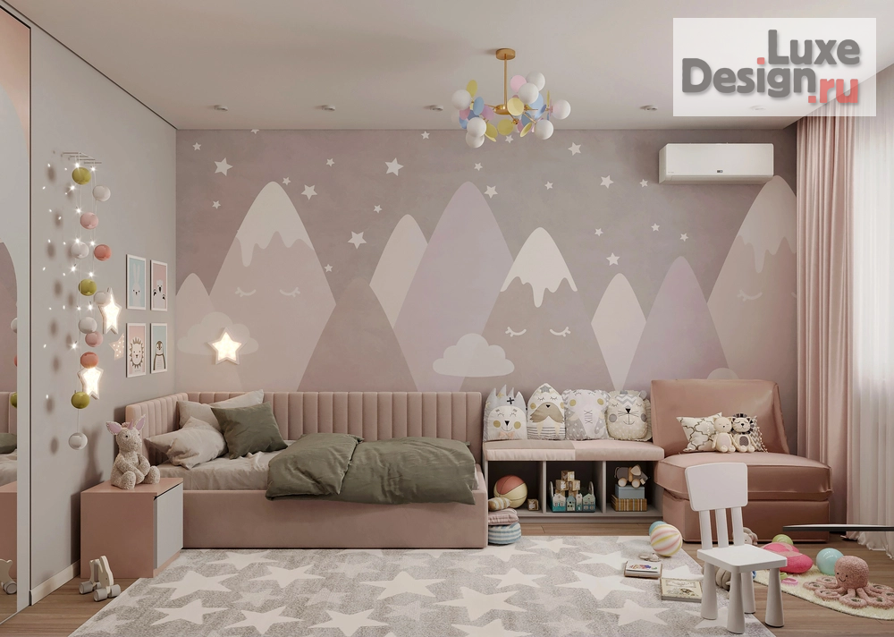 Дизайн интерьера гостиной "Дизайн помещений квартиры в Красногорске" (фото 2)