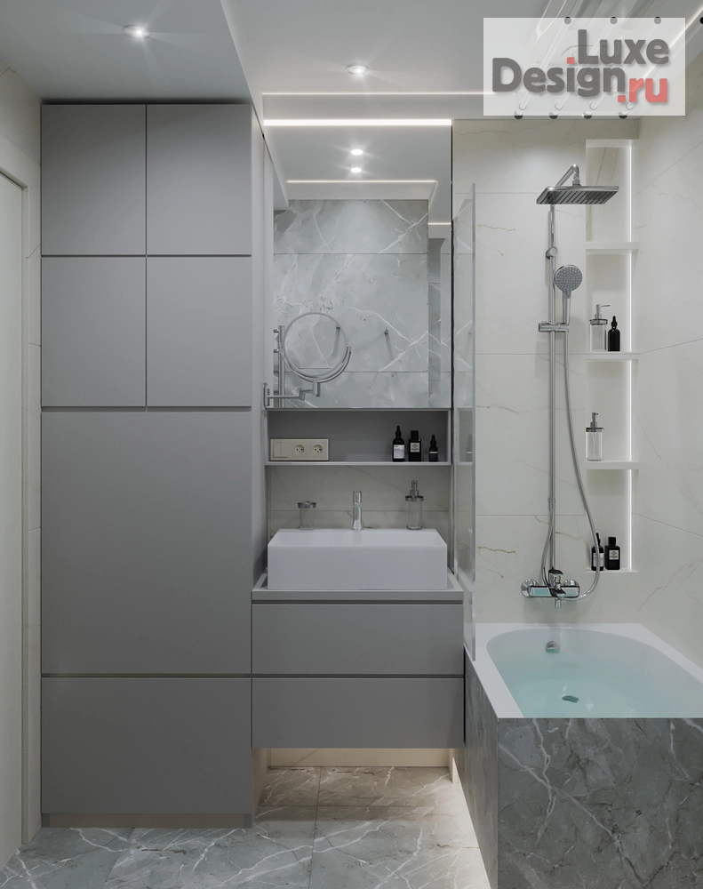 Дизайн интерьера двухкомнатной квартиры "Дизайн интерьера двухкомнатной квартиры для сдачи в аренду. " (фото 16)