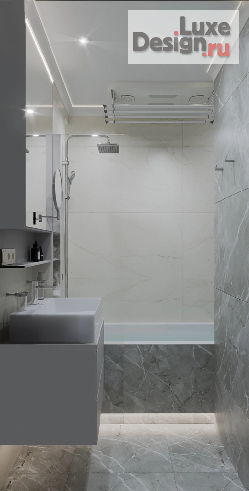 Дизайн интерьера двухкомнатной квартиры "Дизайн интерьера двухкомнатной квартиры для сдачи в аренду. " (фото 17)