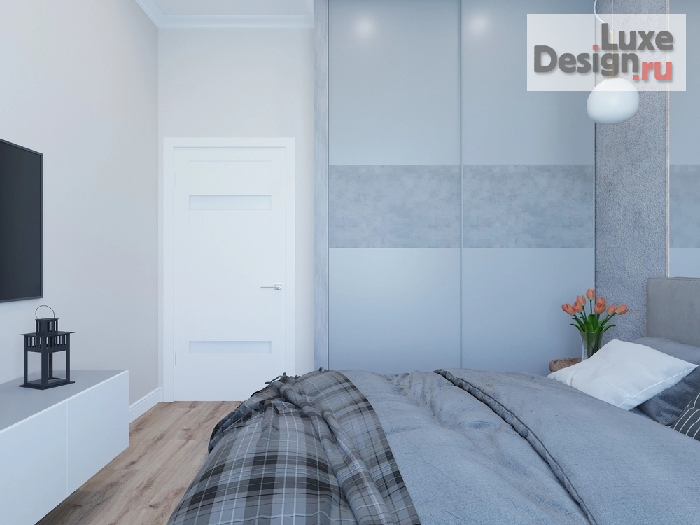 Дизайн интерьера трехкомнатной квартиры "Дизайн проект 3-комнатной квартиры, ст. Ботанический сад" (фото 18)