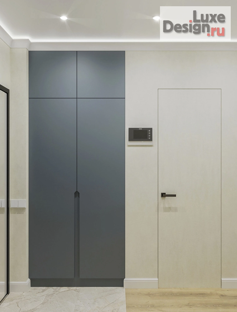 Дизайн интерьера однокомнатной квартиры "Дизайн интерьера однокомнатной квартиры для сдачи в аренду. " (фото 2)