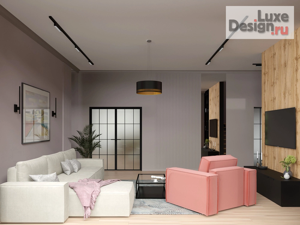 Дизайн интерьера частного дома "Дизайн проект интерьеров дома. Солнечногорский г. о, мкр-н Лопотово-2" (фото 5)