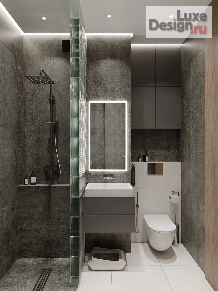 Дизайн интерьера квартиры "Дизайн интерьеров многоуровневой квартиры в Московской области, г.о. Мытищи." (фото 14)