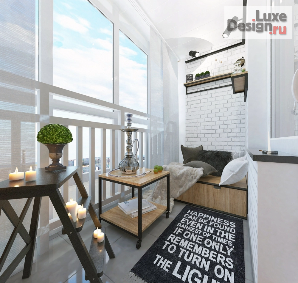 Дизайн интерьера однокомнатной квартиры "...была квартира с готовой отделкой" (фото 2)