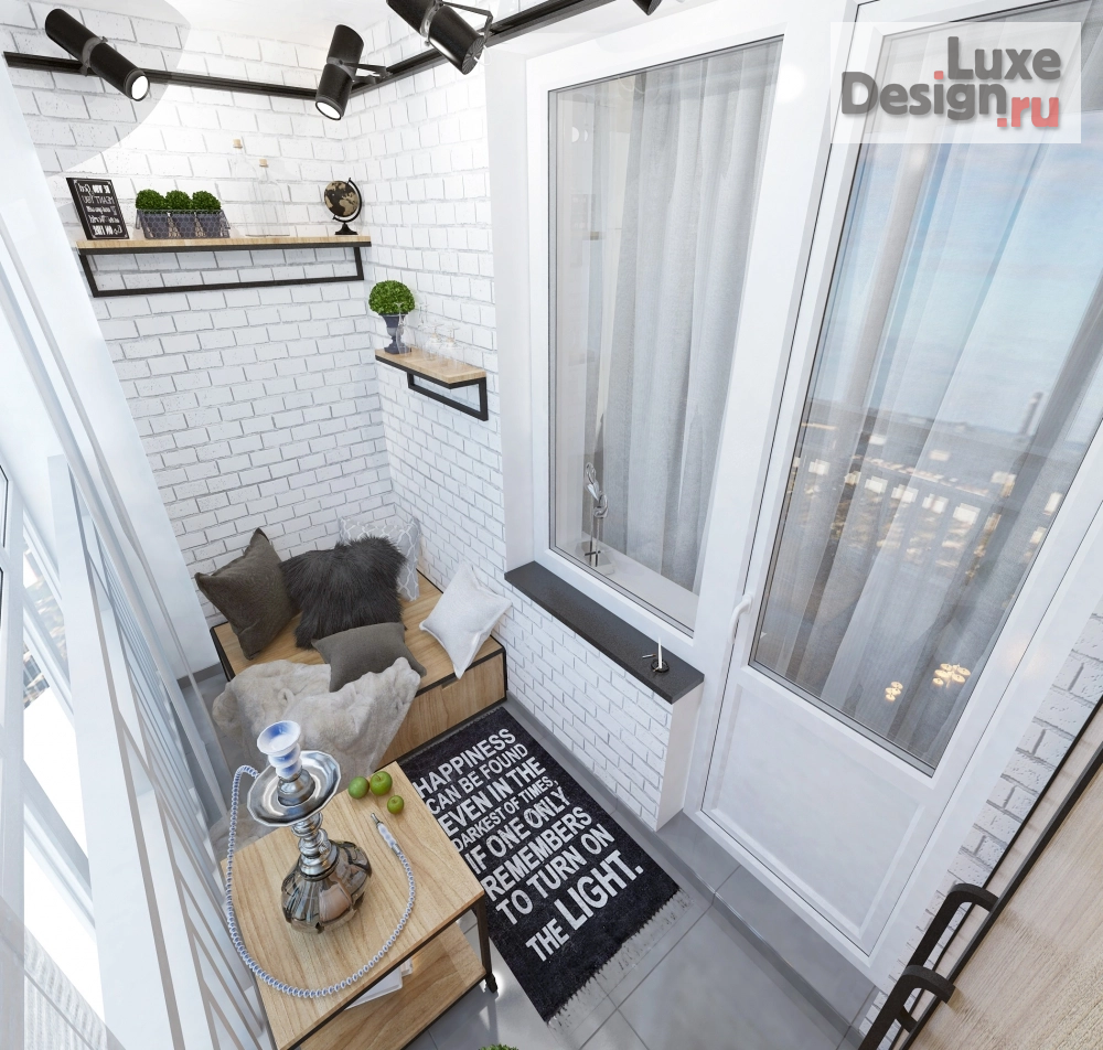 Дизайн интерьера однокомнатной квартиры "...была квартира с готовой отделкой" (фото 3)