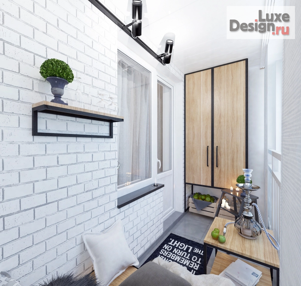 Дизайн интерьера однокомнатной квартиры "...была квартира с готовой отделкой" (фото 4)