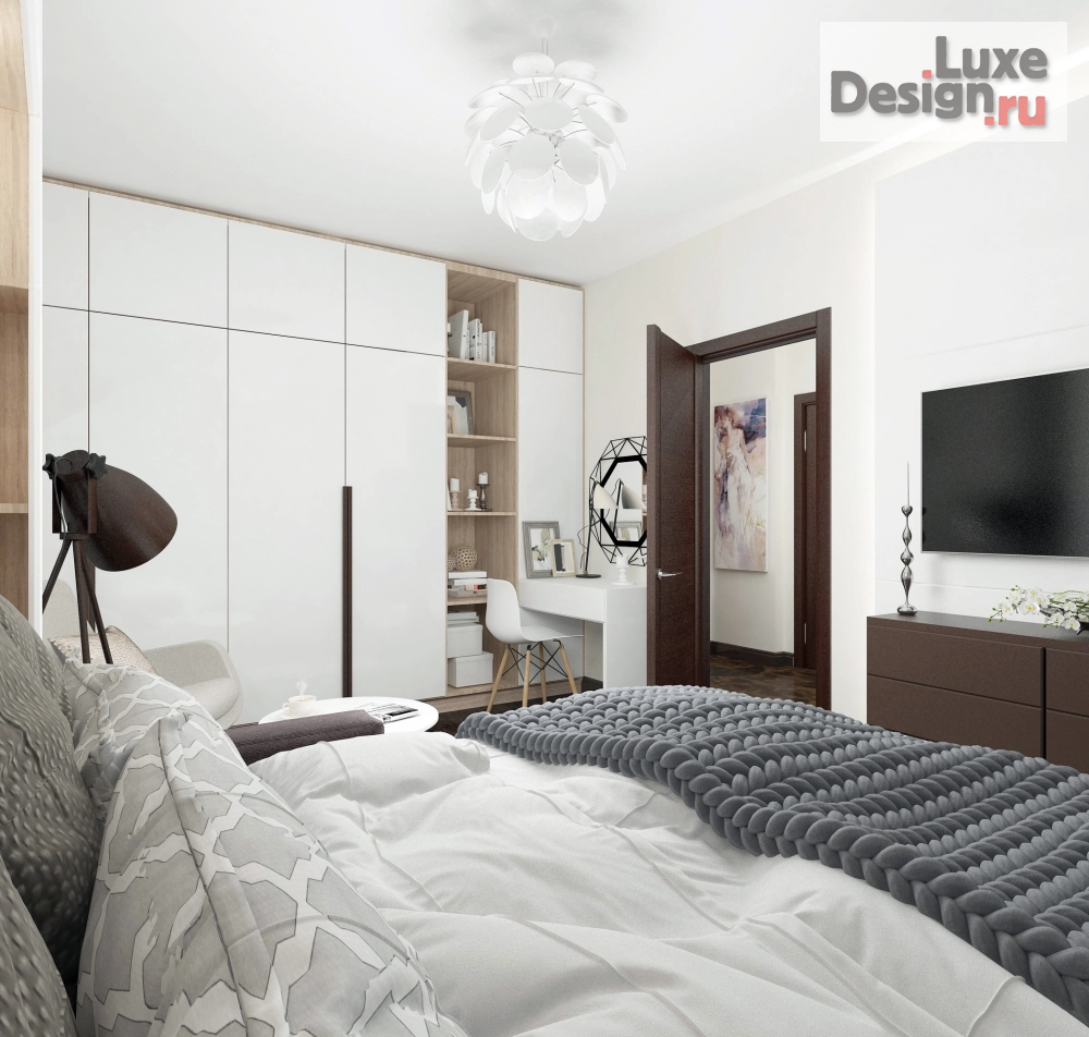 Дизайн интерьера однокомнатной квартиры "...была квартира с готовой отделкой" (фото 6)