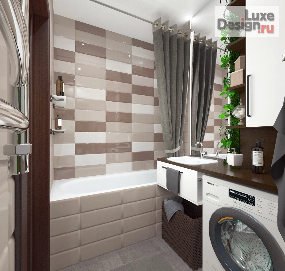 Дизайн интерьера однокомнатной квартиры "...была квартира с готовой отделкой" (фото 19)