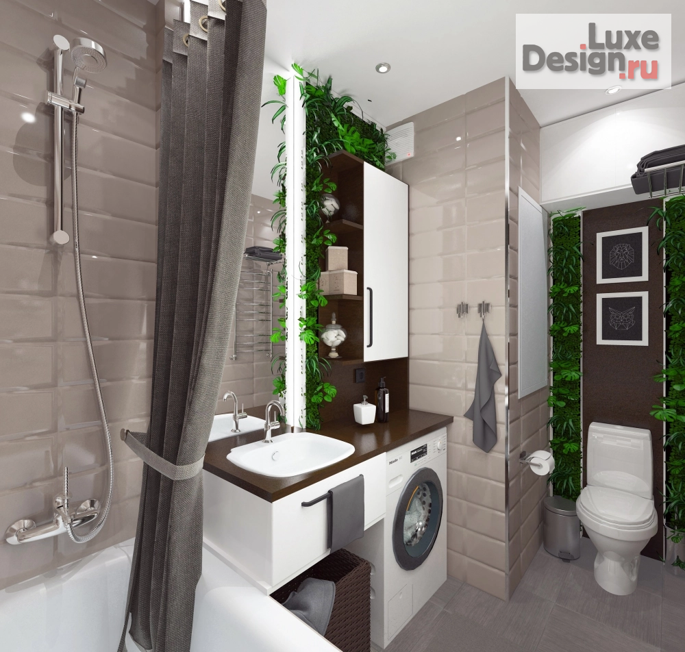 Дизайн интерьера однокомнатной квартиры "...была квартира с готовой отделкой" (фото 16)