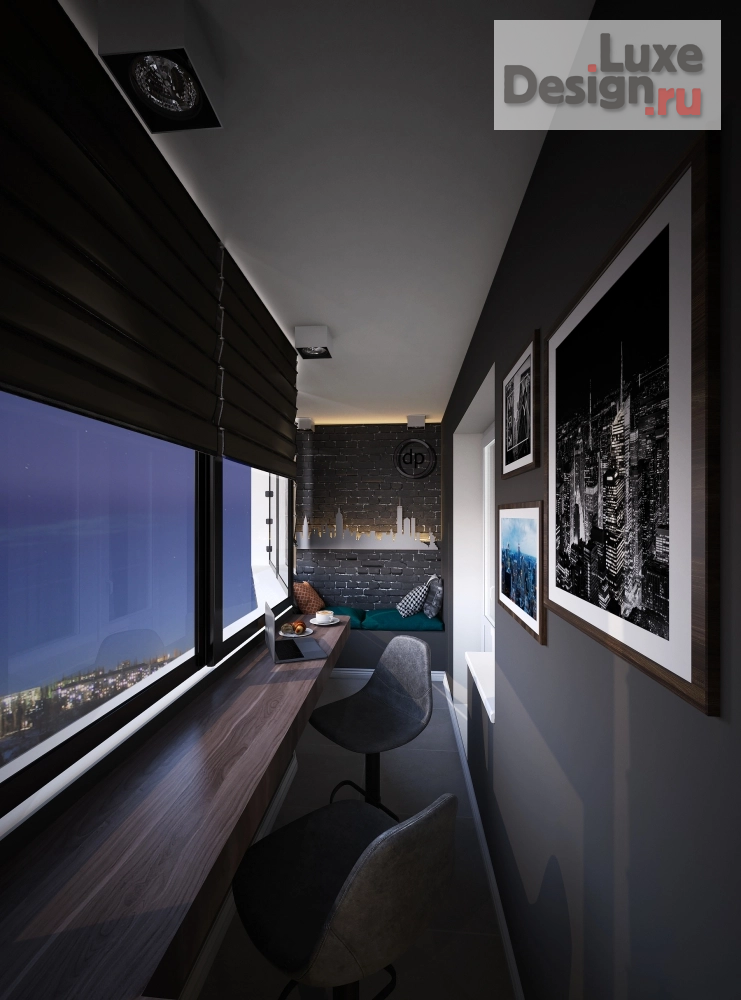 Дизайн интерьера двухкомнатной квартиры "В мечтах о Нью-Йорке" (фото 11)