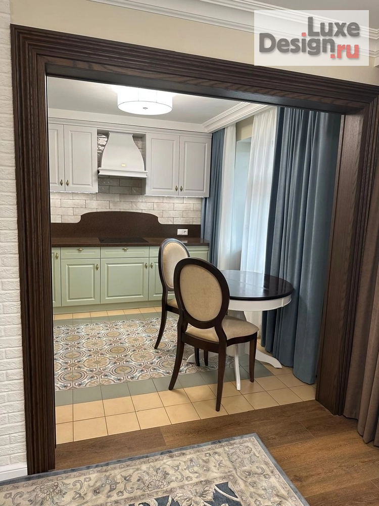 Дизайн интерьера двухкомнатной квартиры "Квартира в классическом стиле " (фото 2)