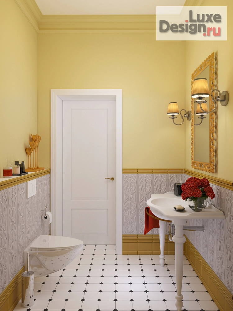 Дизайн интерьера загородного дома "Частный дом для семейной пары в классическом стиле. " (фото 10)