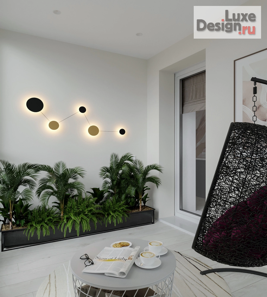 Дизайн интерьера четырехкомнатной квартиры "Четырехкомнатная квартира в ЖК Мегаполиспарк" (фото 25)