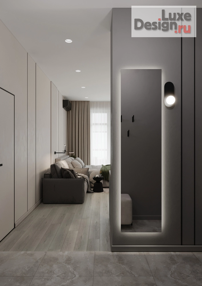 Дизайн интерьера квартиры студии "Квартира-студия" (фото 7)